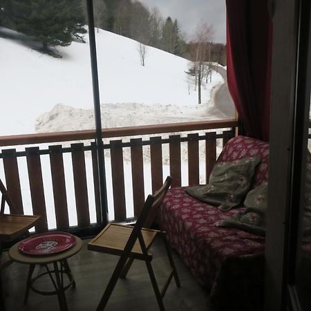 Studio au calme face aux montagnes dans station de ski La Morte Extérieur photo