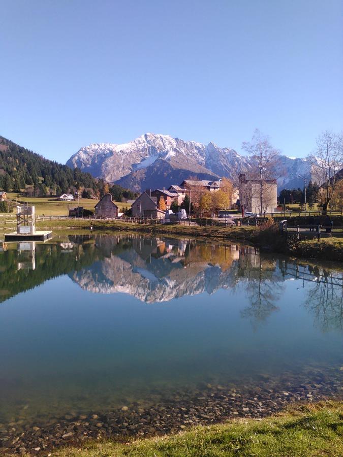Studio au calme face aux montagnes dans station de ski La Morte Extérieur photo